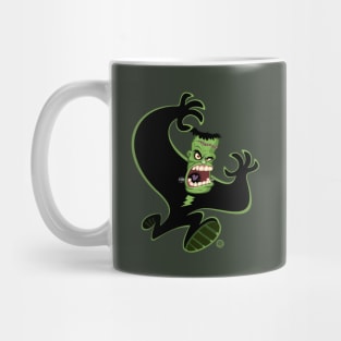 Halloween Frankenstein Shadow Runner Mug